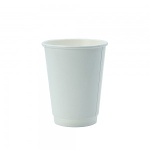 Vasos de papel de doble pared de 12 oz