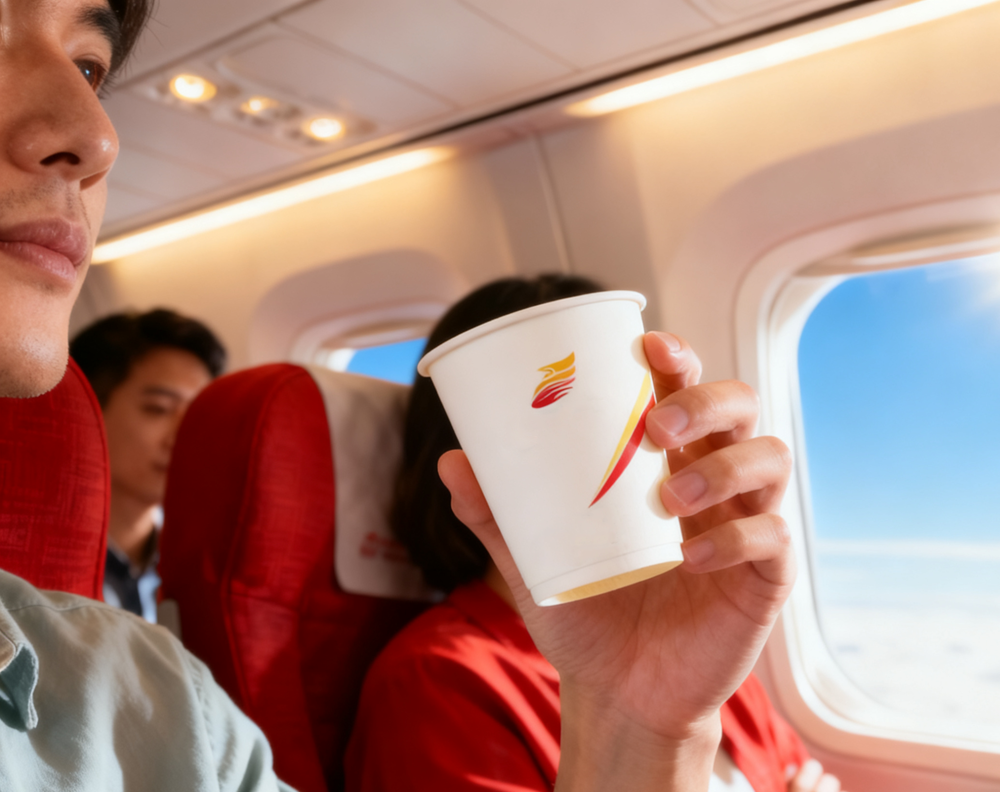 Why Are More Airlines Choosing Our Biodegradable Paper Cups?