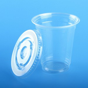 Biodegradable transparent cup