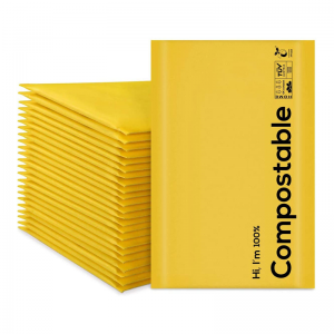 Biodegradable kraft bubble mailer