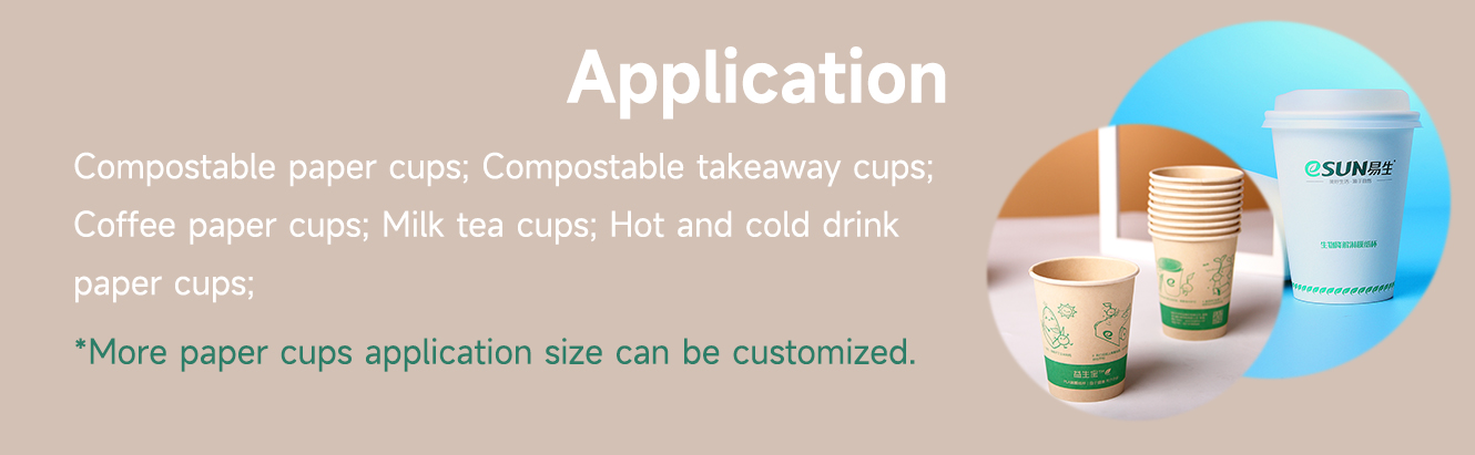 PLA Paper Cups Application