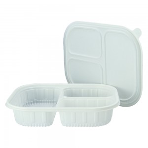 CPLA Three Grid Lunch Box and Lid