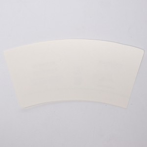 PLA/PE Coated Fan-shaped Paper/Sheet Paper